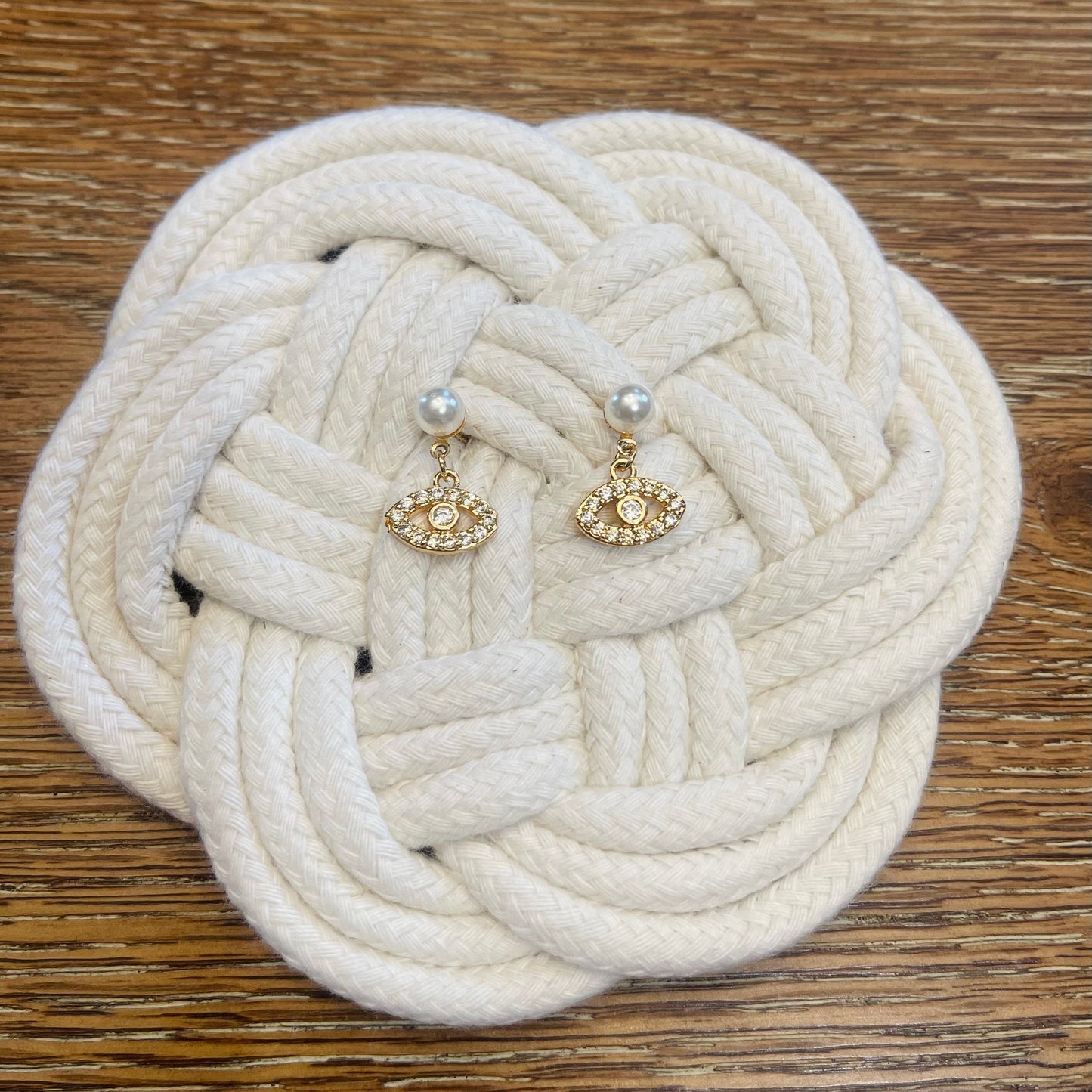 MIA EVIL EYE EARRINGS