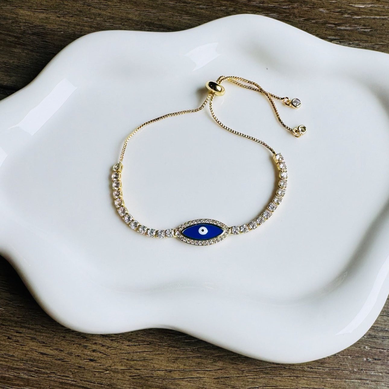 MICAELA EVIL EYE BRACELET